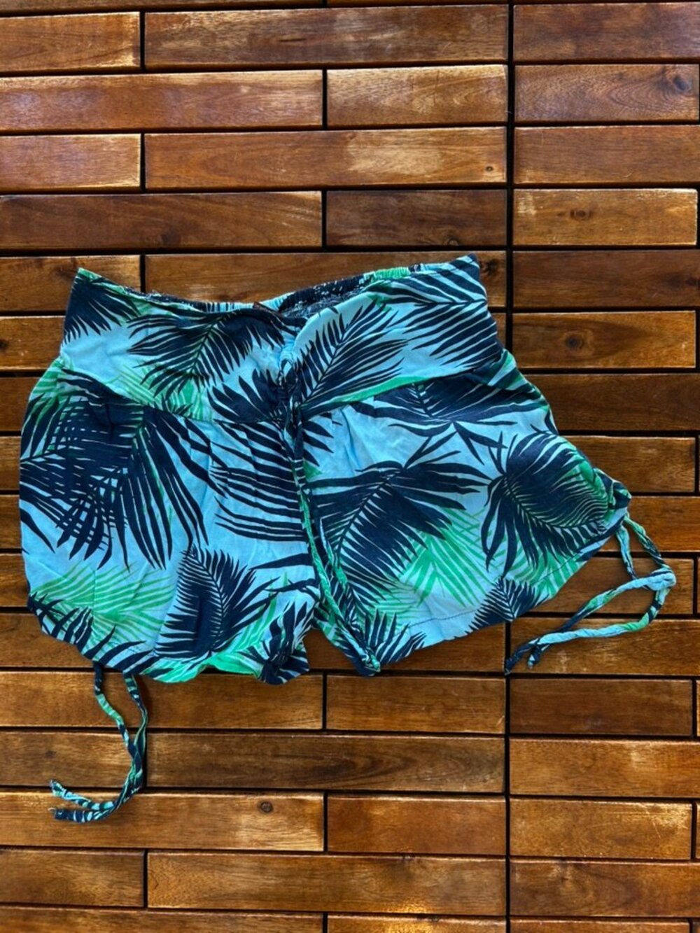 Beach Shorts Palm Print